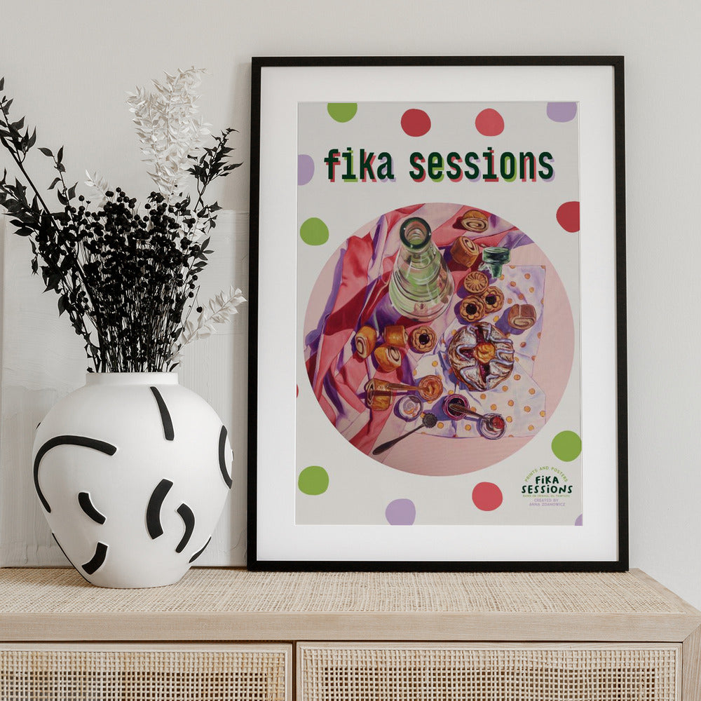 Sweeter Than Cotton Candy - Art Print by Anna Zdanowicz