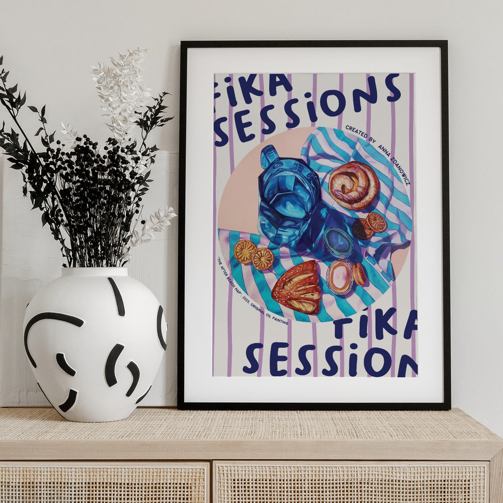 The After Beach Nap - Art Print by Anna Zdanowicz