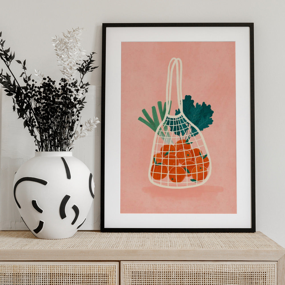 Fruit N Veg - Art Print by Bea Müller