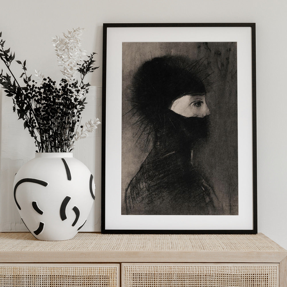 Armor - Art Print by Odilon Redon