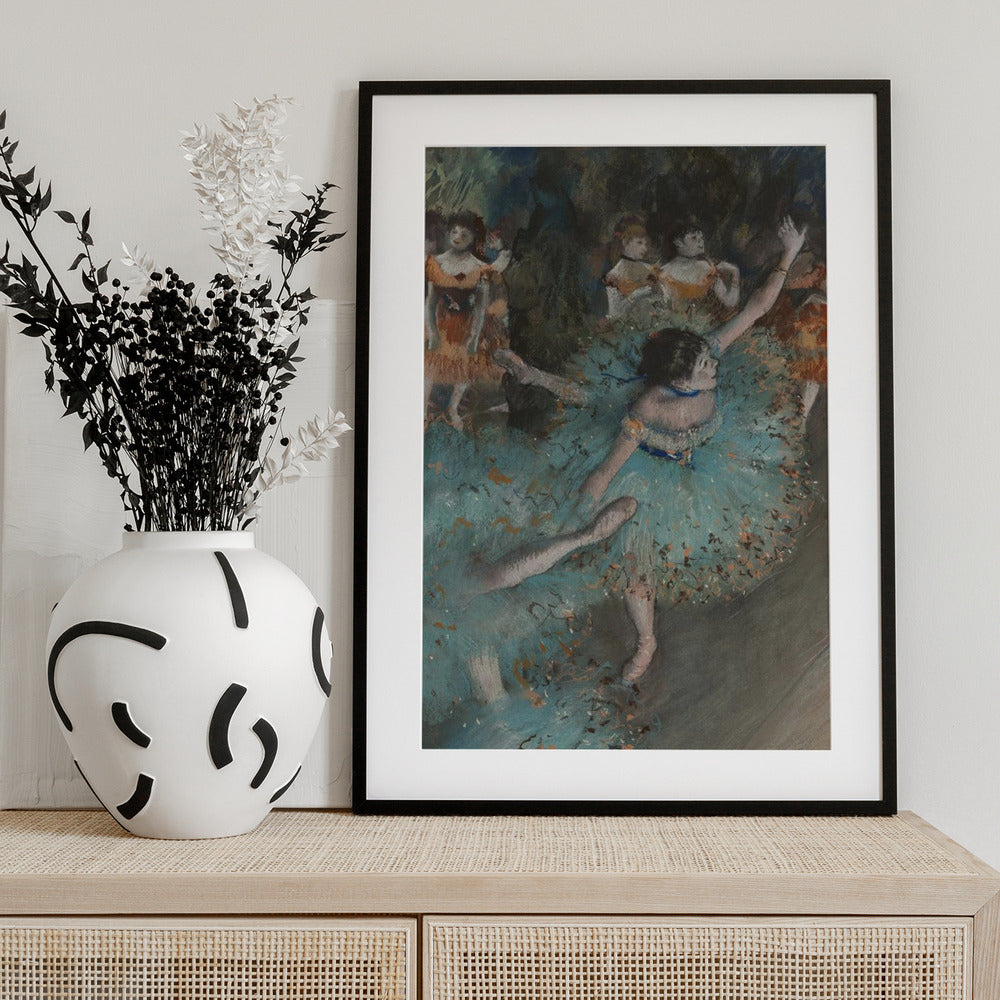 Swaying Dancer - Art Print by Edgar Degas