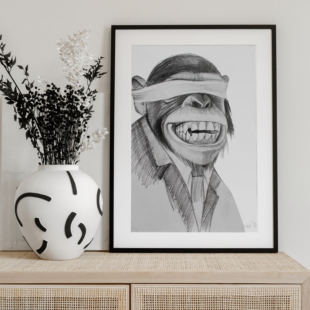 Blind Ambition - Art Print by Violeta Vollmer