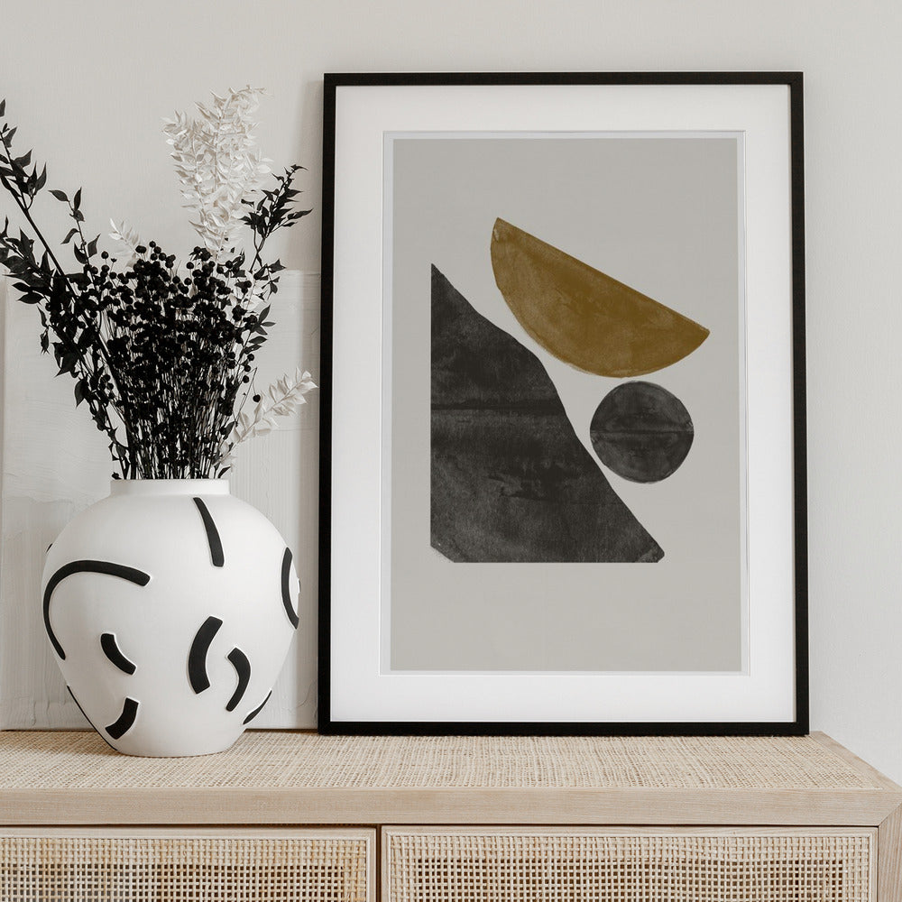 Shapes in Harmony - Art Print by THE MIUUS STUDIO