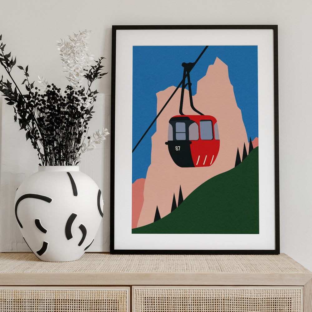 Allgäu Alps - Art Print by Rosi Feist