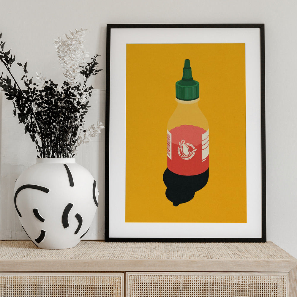 Chilli Sauce - Art Print by Rosi Feist