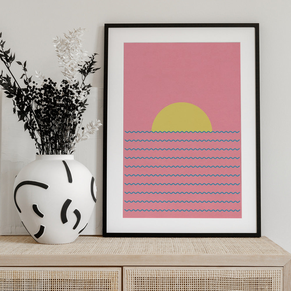 Every Day the Sun Rises - Art Print by Rosi Feist