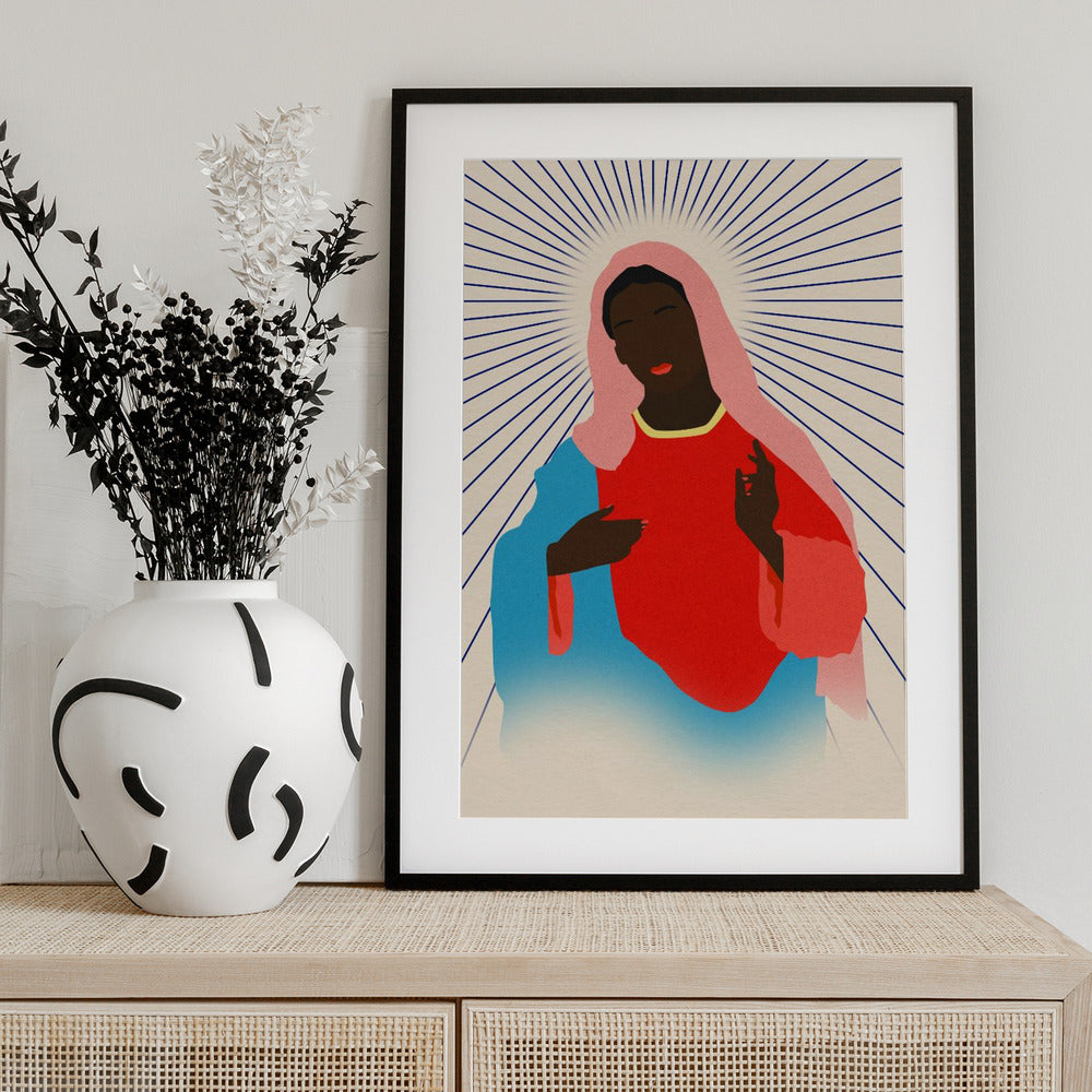 Madonna - Art Print by Rosi Feist