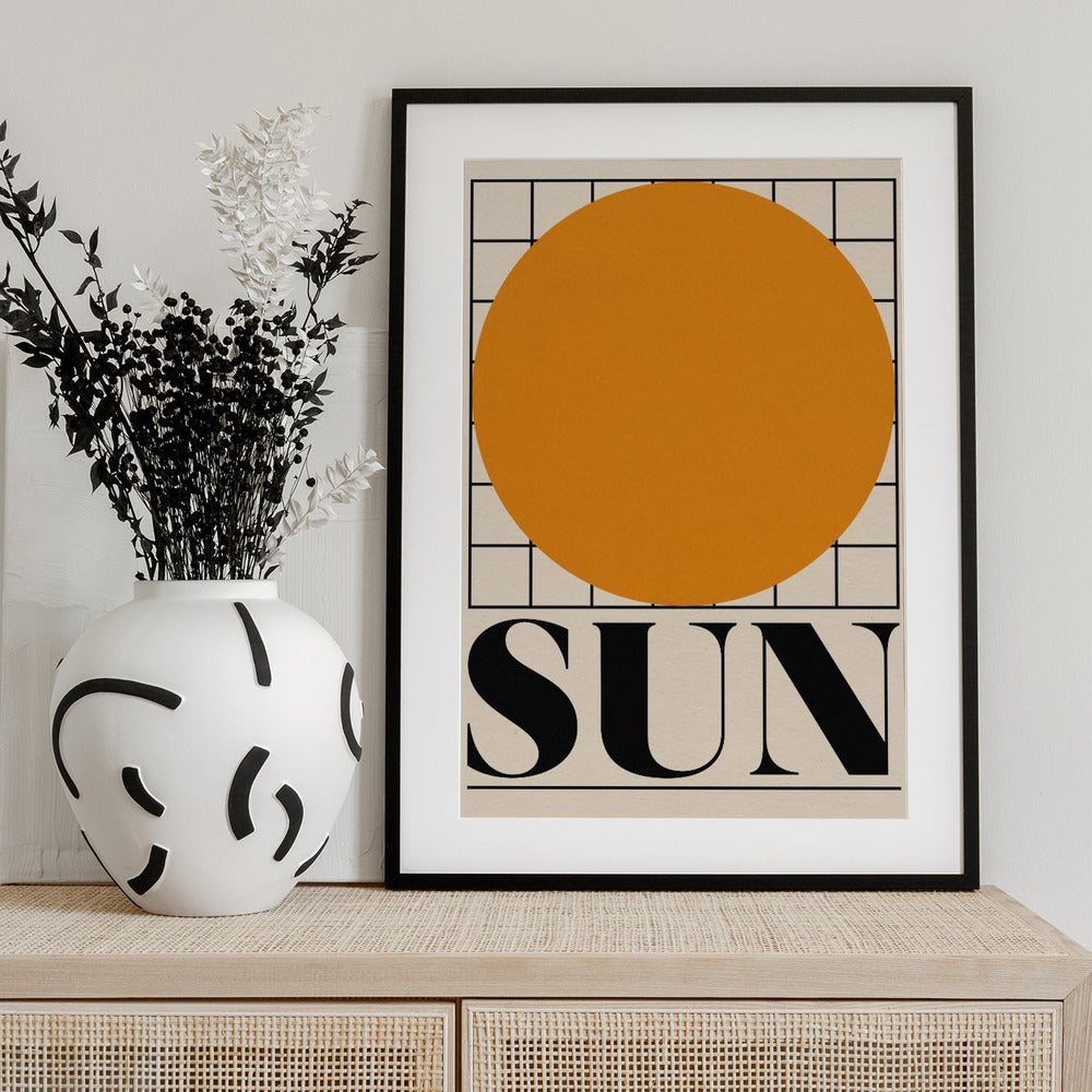 Sun - Art Print by Rosi Feist