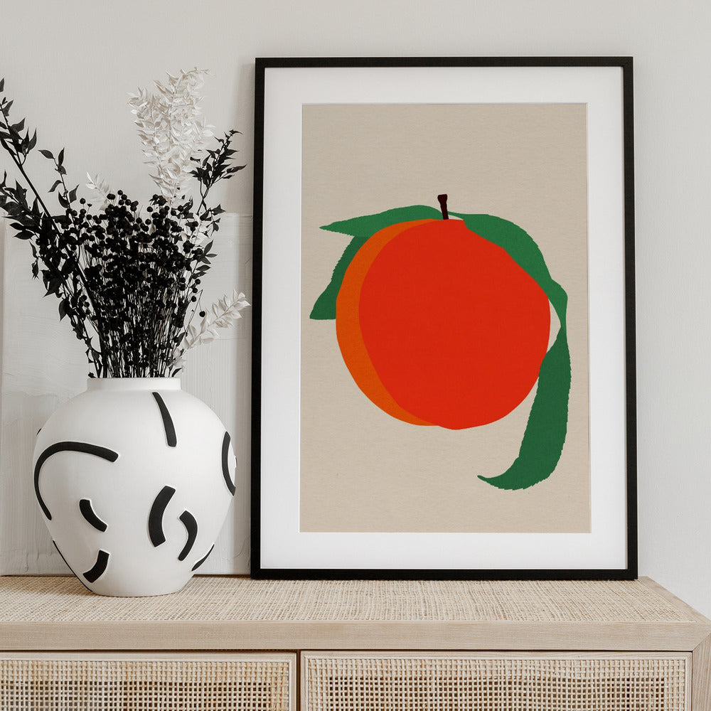 Peach - Art Print by Rosi Feist