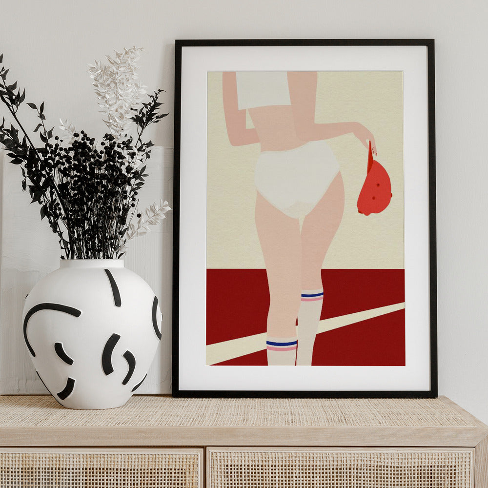 Panties Socks Cap - Art Print by Rosi Feist