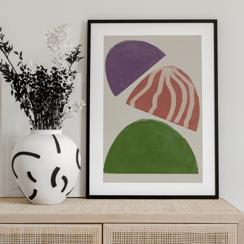 Geometric Harmony - Art Print by THE MIUUS STUDIO