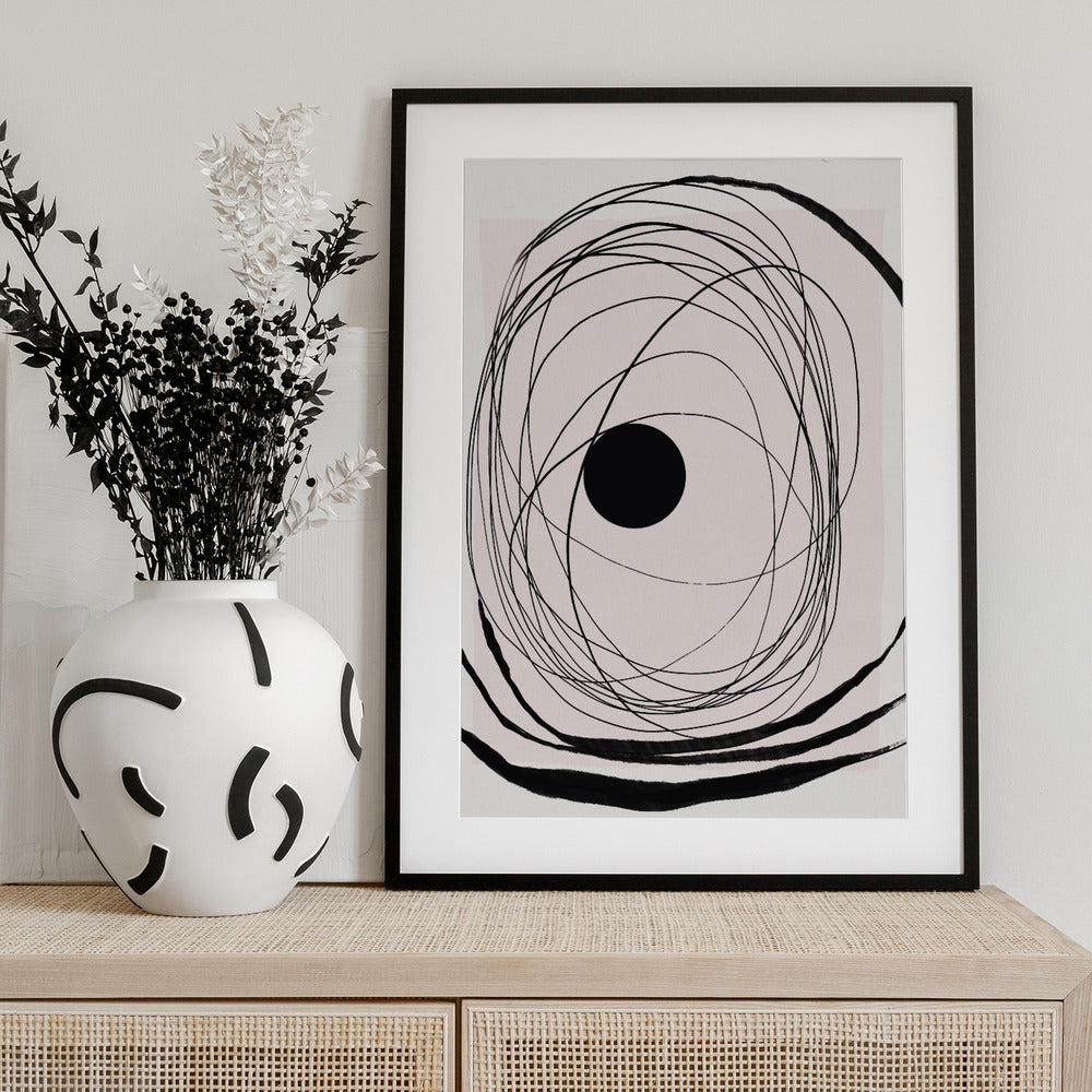 Chaotic Orbit - Art Print by Little Dean