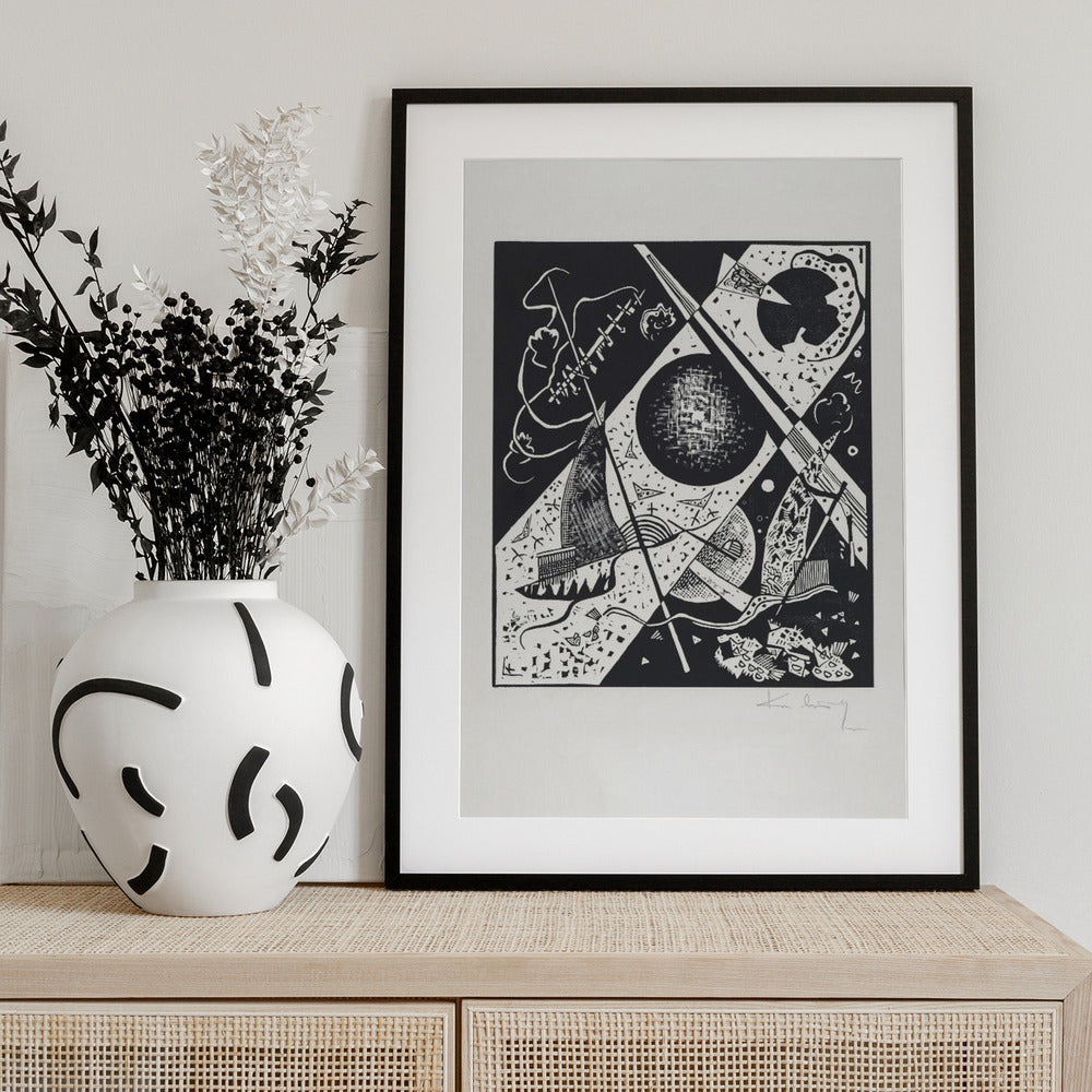 Kleine Welten Vi (small Worlds Vi) (1922) - Art Print by Wassily Kandinsky