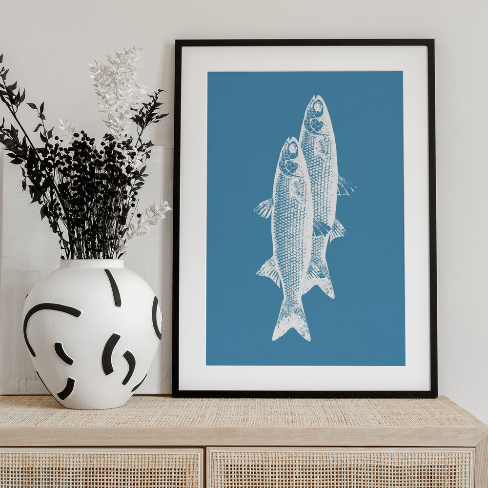 Pescados - Art Print by Elizabeth C