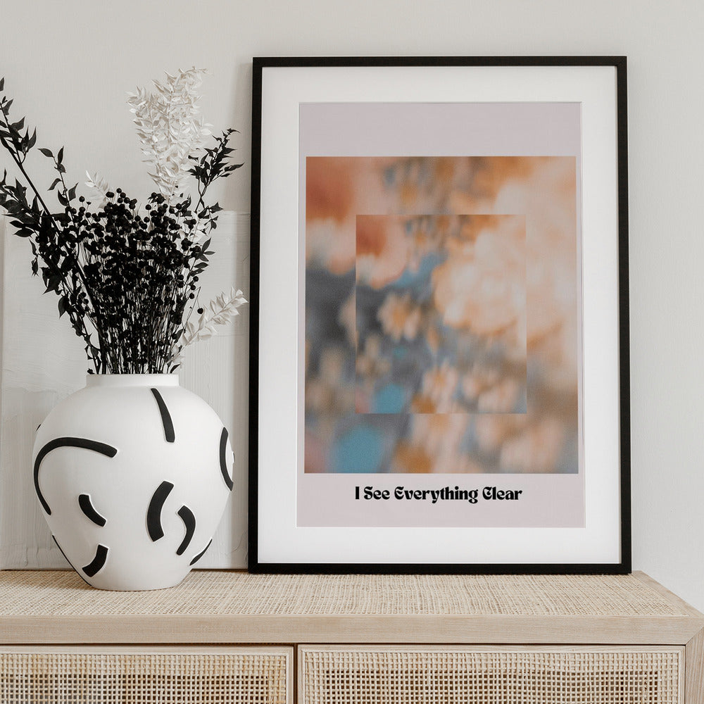 I see everything clear - Art Print by THE MIUUS STUDIO