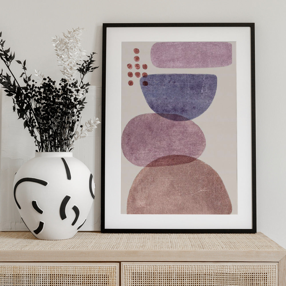 Layered Harmony - Art Print by THE MIUUS STUDIO