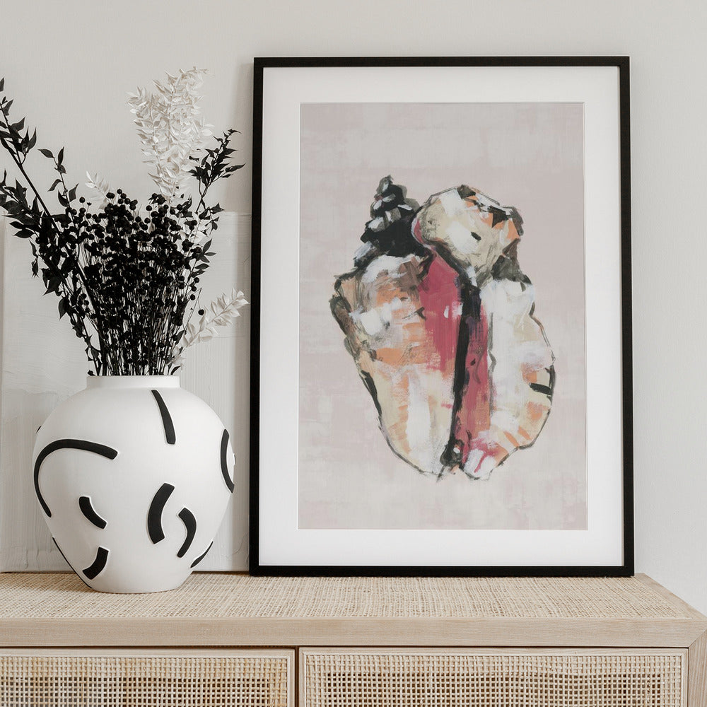 Shell Collector Art Print No 1 - Art Print by cartissi