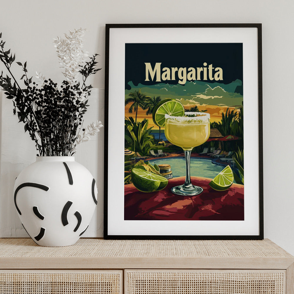 Margarita Vintage - Art Print by Andreas Magnusson