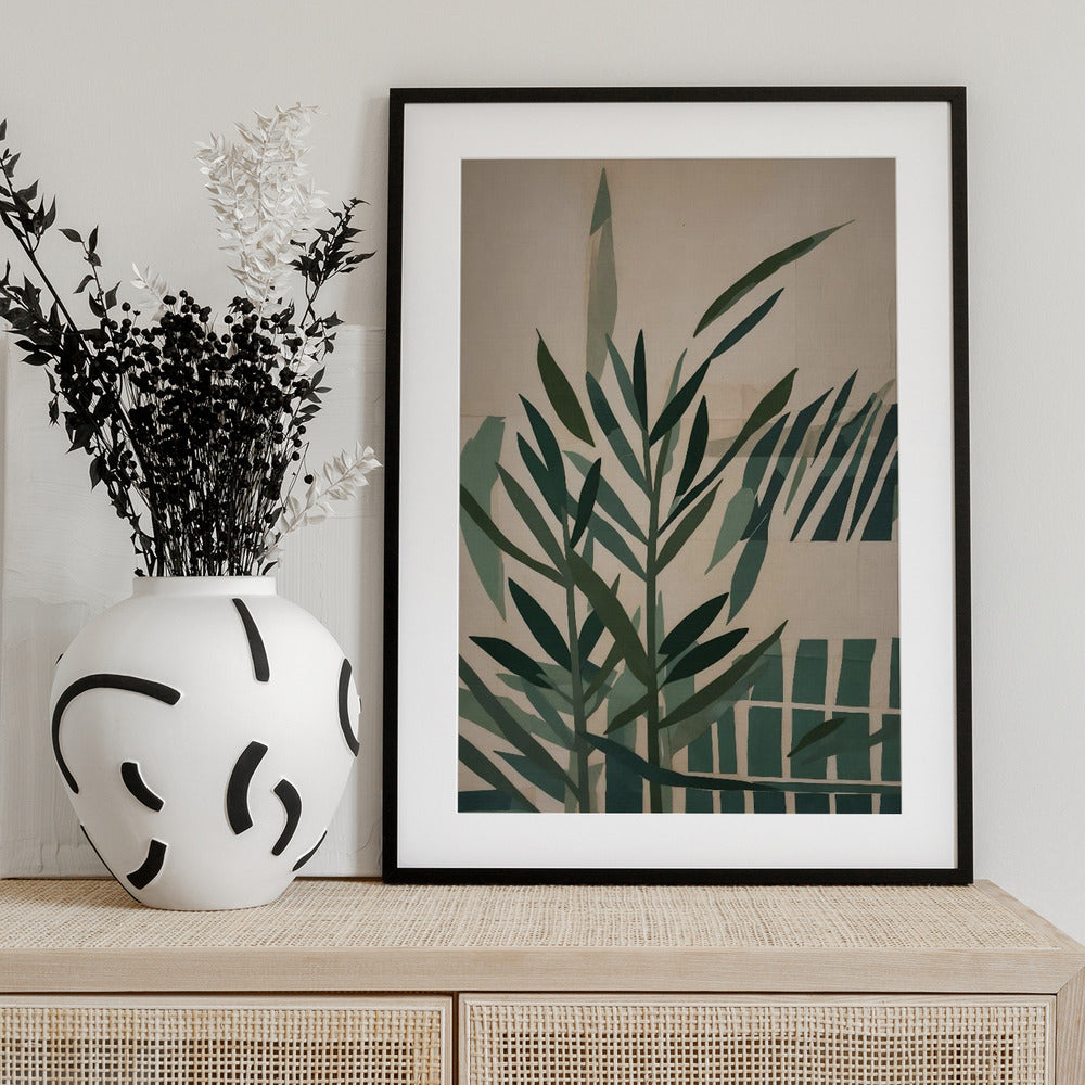 Verdant Silhouettes - Art Print by THE MIUUS STUDIO