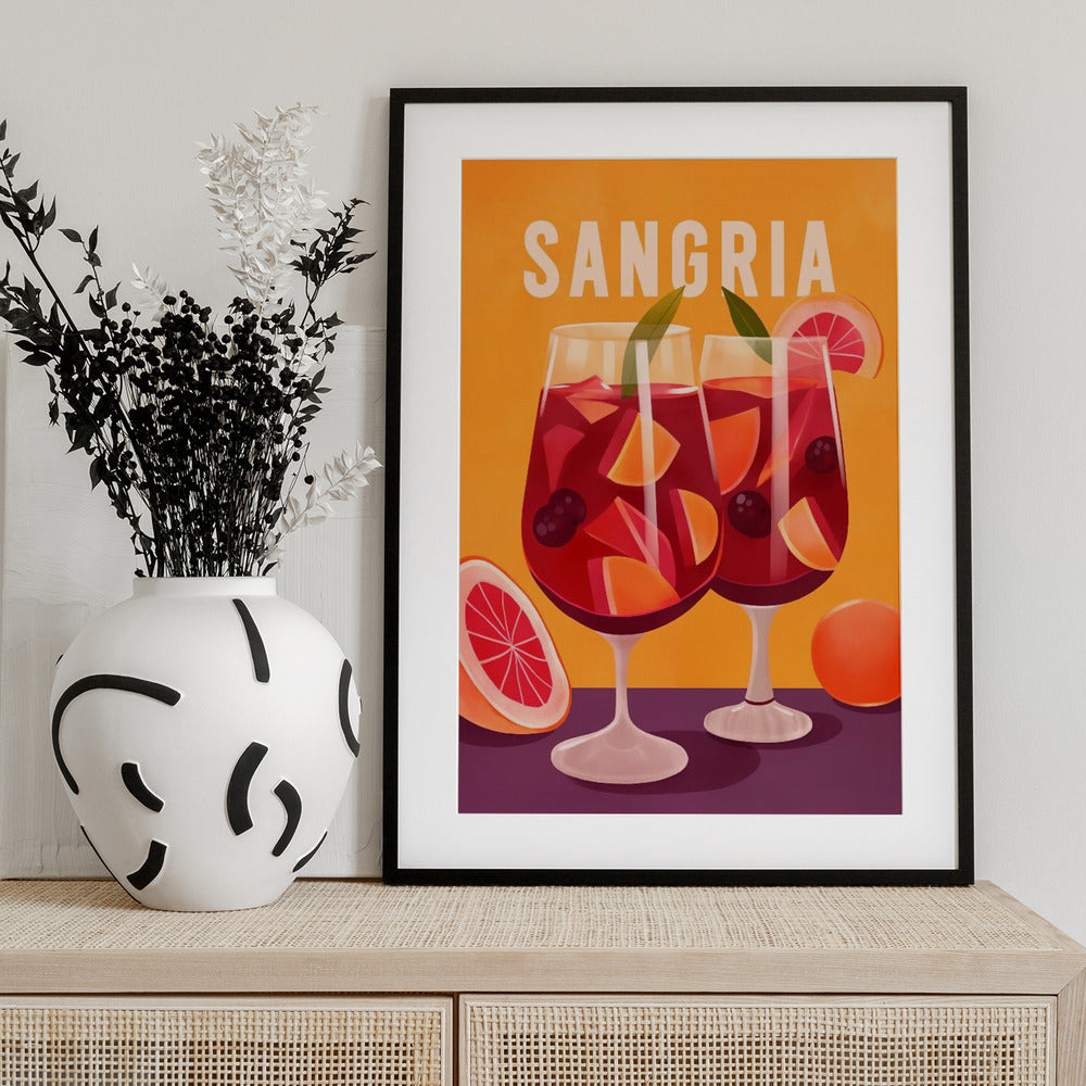 Sangria - Art Print by Andreas Magnusson