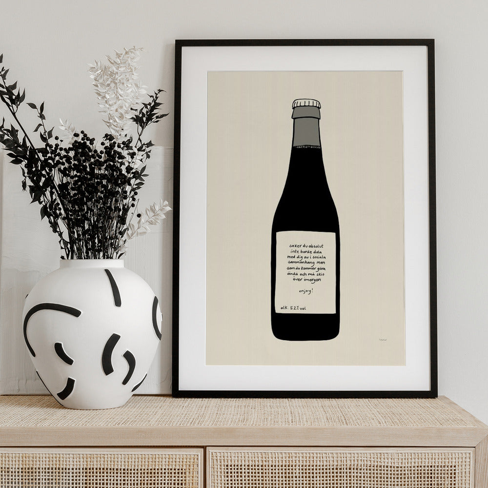 ENJOY - Art Print by Wilma Wenåker