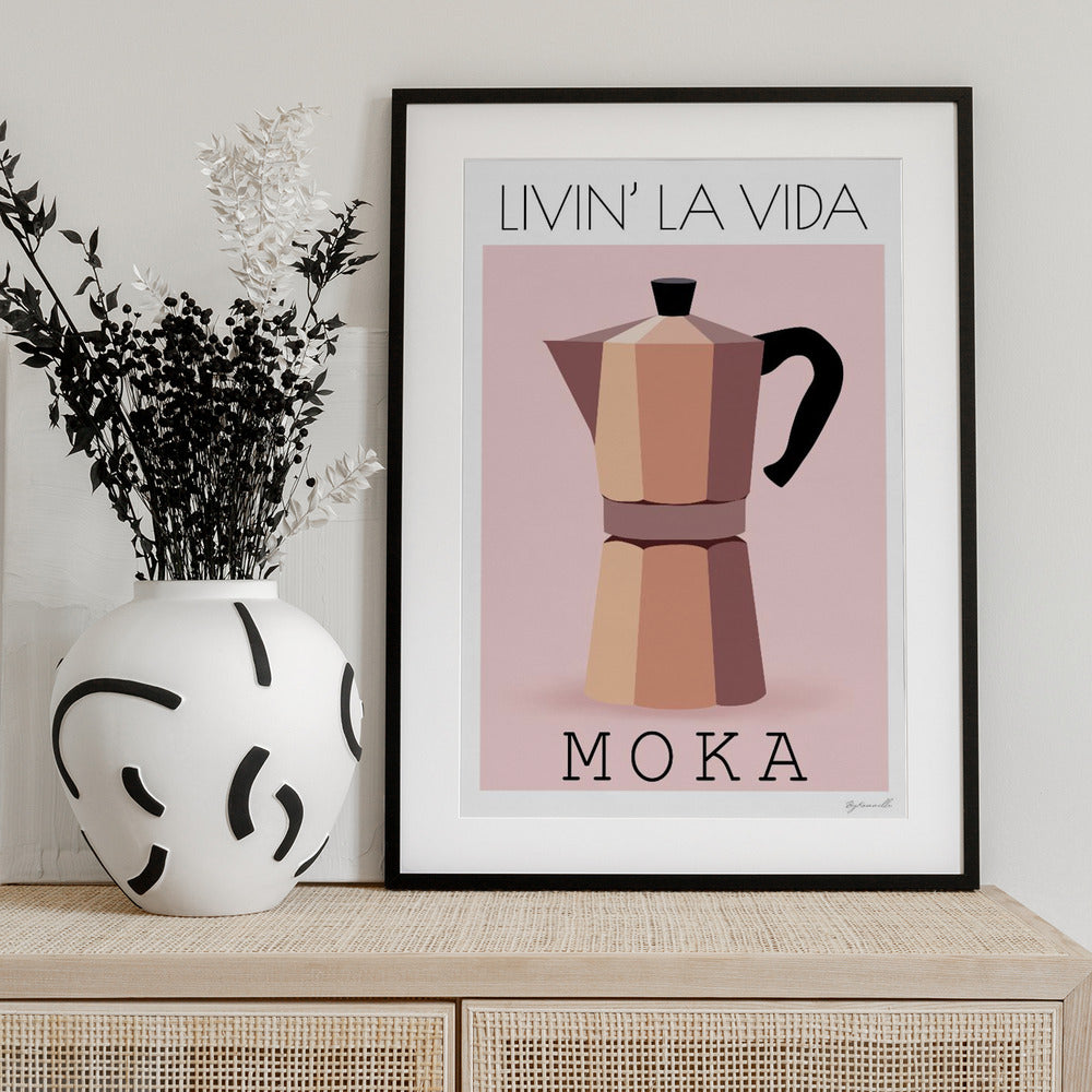 Livin' La Vida Moka - Art Print by ByKammille