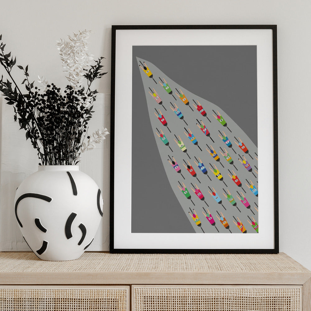 Roadies - Art Print by WallChart Art Studio