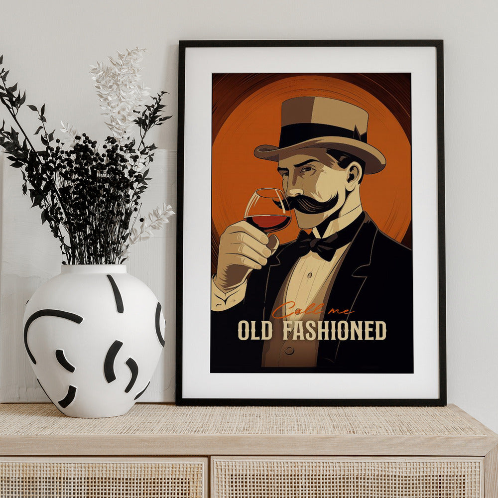 Call Me Old Fashioned - Art Print by Andreas Magnusson