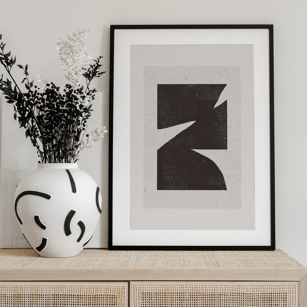 Fragmented Shape - Art Print by THE MIUUS STUDIO