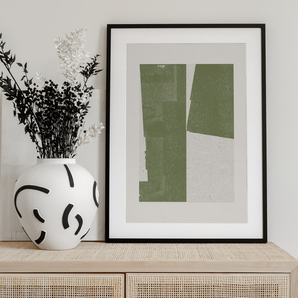 Muted Geometrics - Art Print by THE MIUUS STUDIO