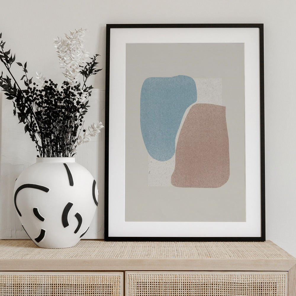 Soft Shapes Harmony - Art Print by THE MIUUS STUDIO