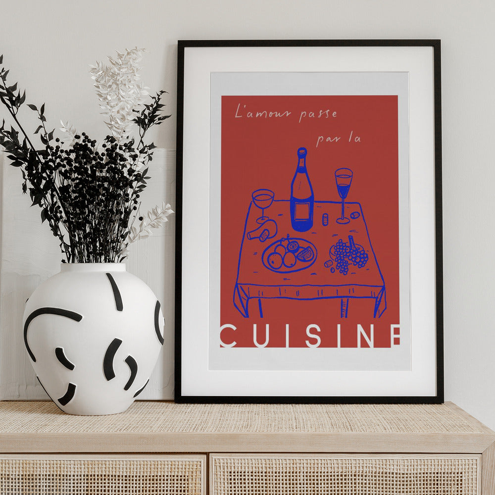 Heartfelt Dining - Art Print by Treechild