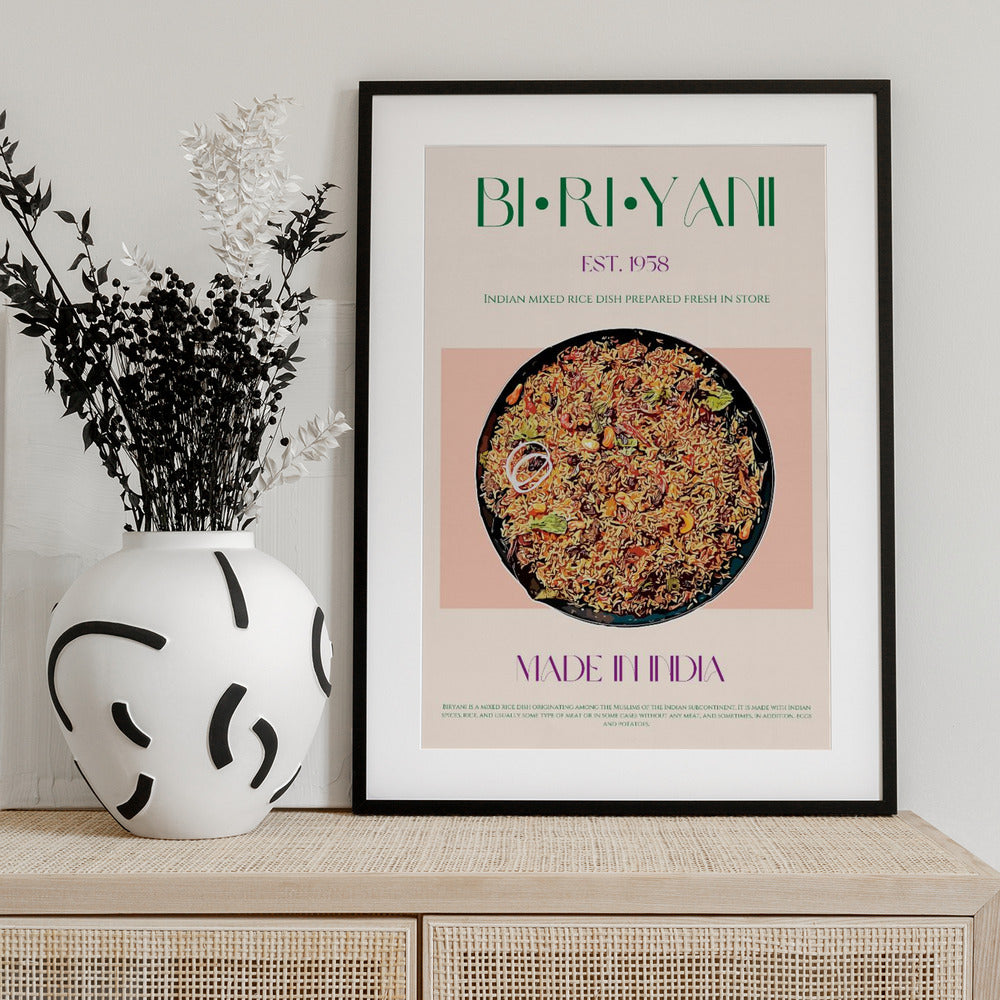 Spice Biryani - Art Print by Nazma Khokhar