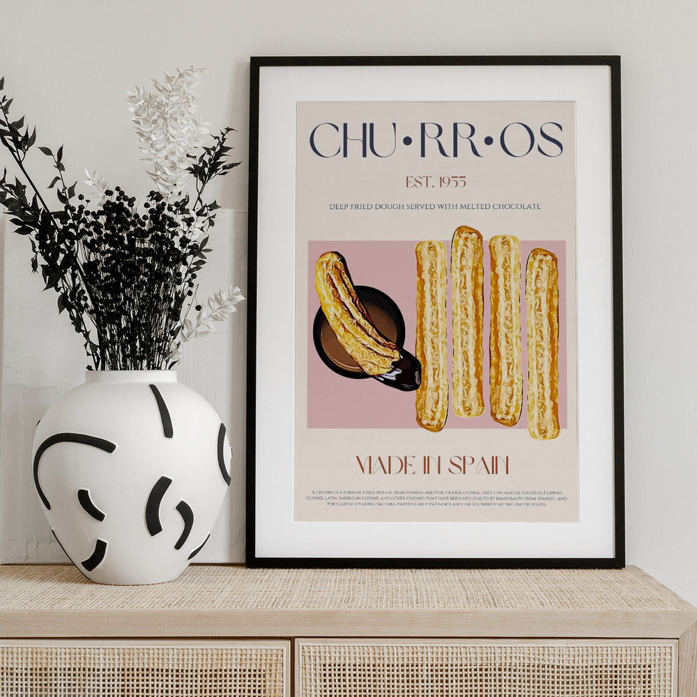 Sweet Spanish Delight - Art Print by Nazma Khokhar