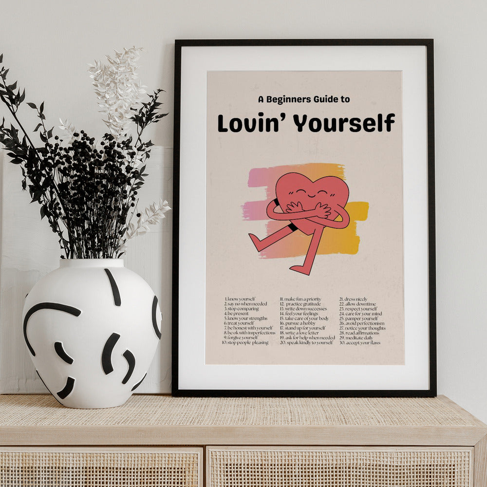 Embrace with Joy - Art Print by Nazma Khokhar