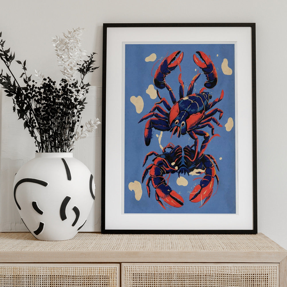 Lobster II - Art Print by THE MIUUS STUDIO