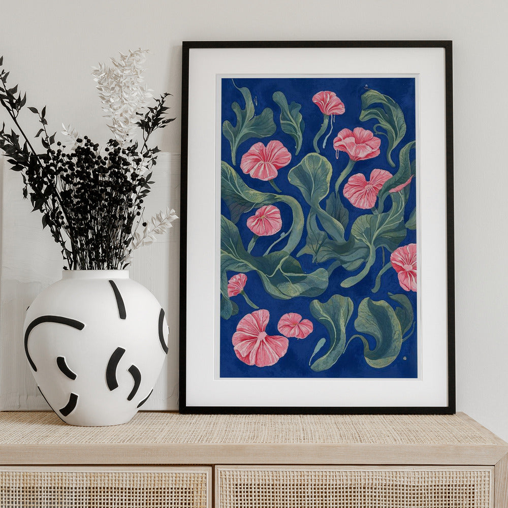 Petals and Swirls - Art Print by THE MIUUS STUDIO