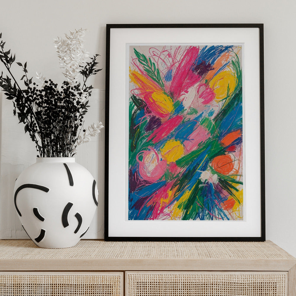Vivid Whirlwind - Art Print by THE MIUUS STUDIO