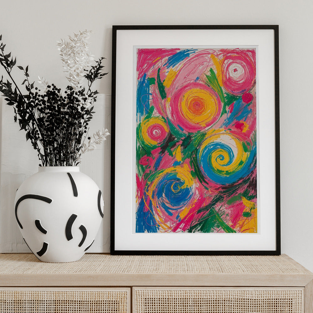 Swirling Vortexes - Art Print by THE MIUUS STUDIO