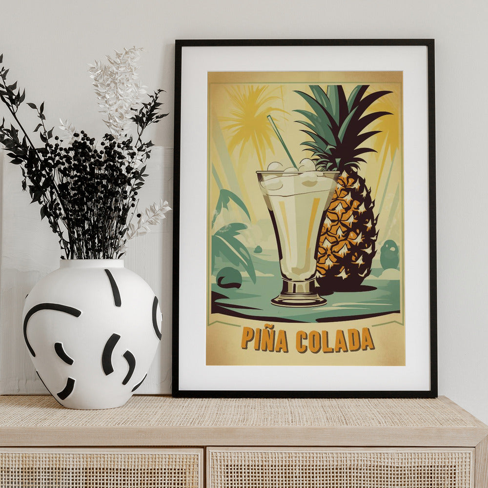 Tropical Refreshment - Art Print by Andreas Magnusson