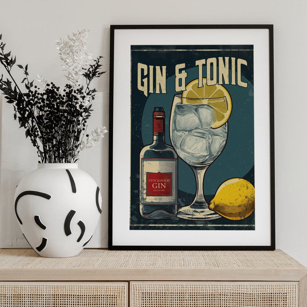 Lemon Twist Refresh - Art Print by Andreas Magnusson
