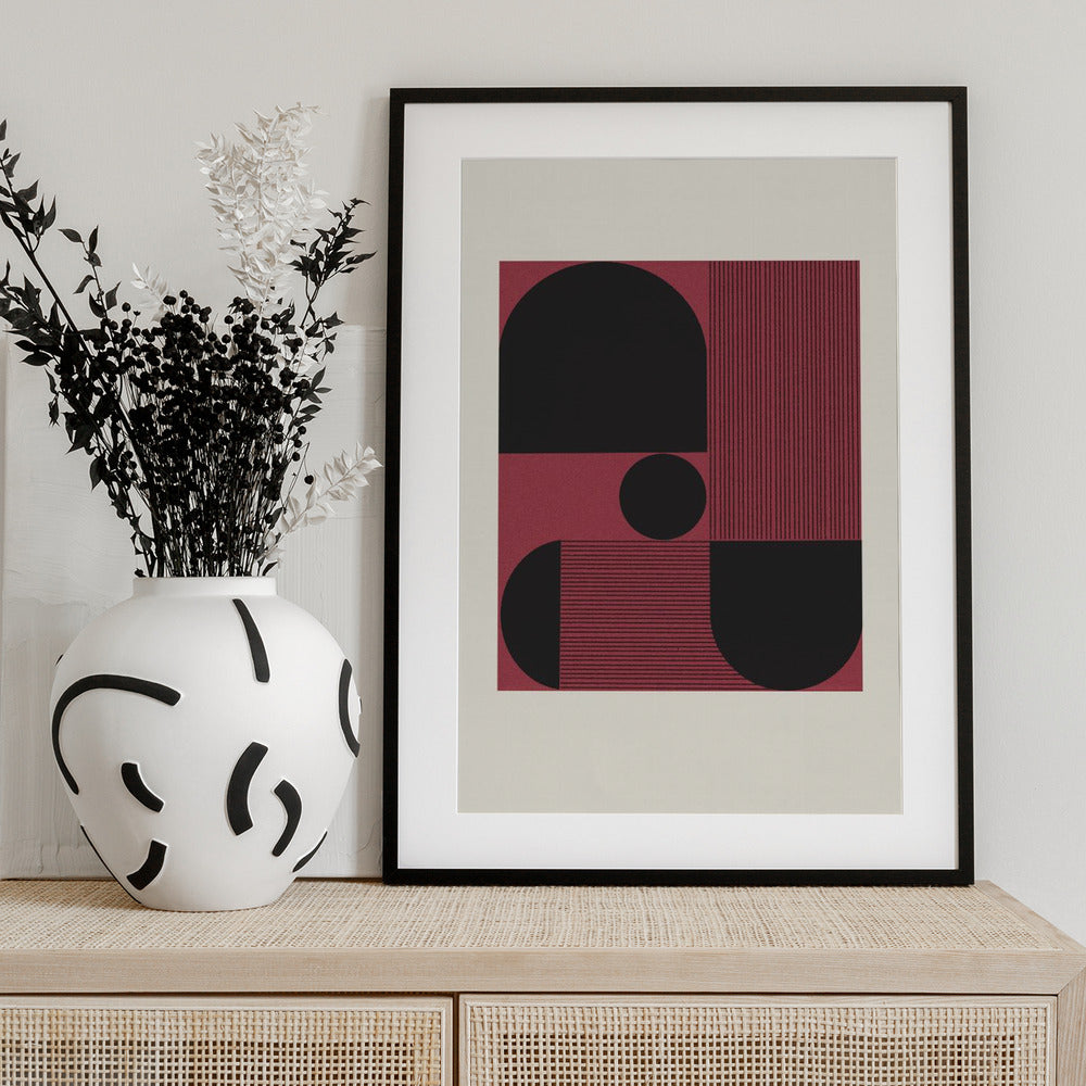Geometric Harmony - Art Print by THE MIUUS STUDIO