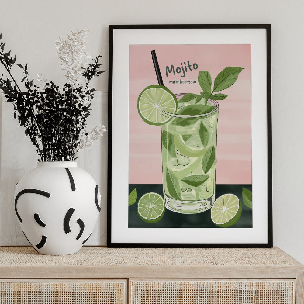 Lime Mint Refresh - Art Print by Andreas Magnusson