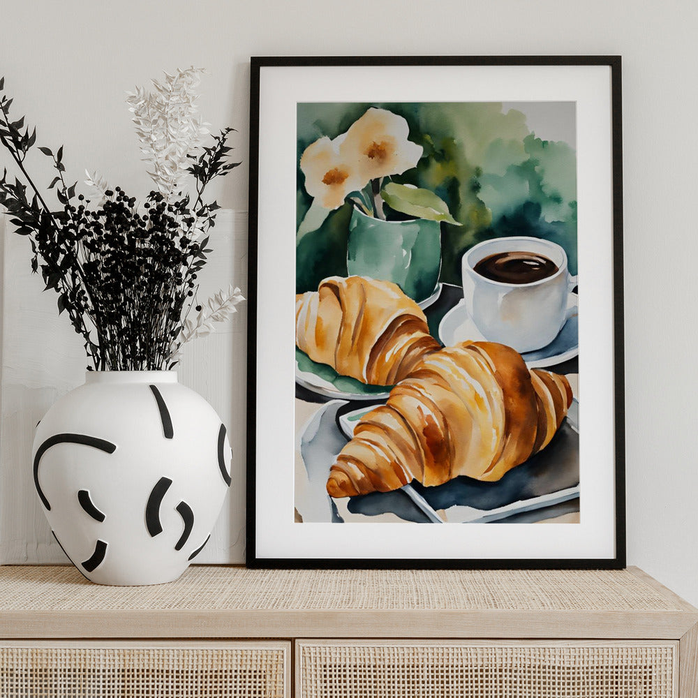 Morning Indulgence - Art Print by Ohkimiko