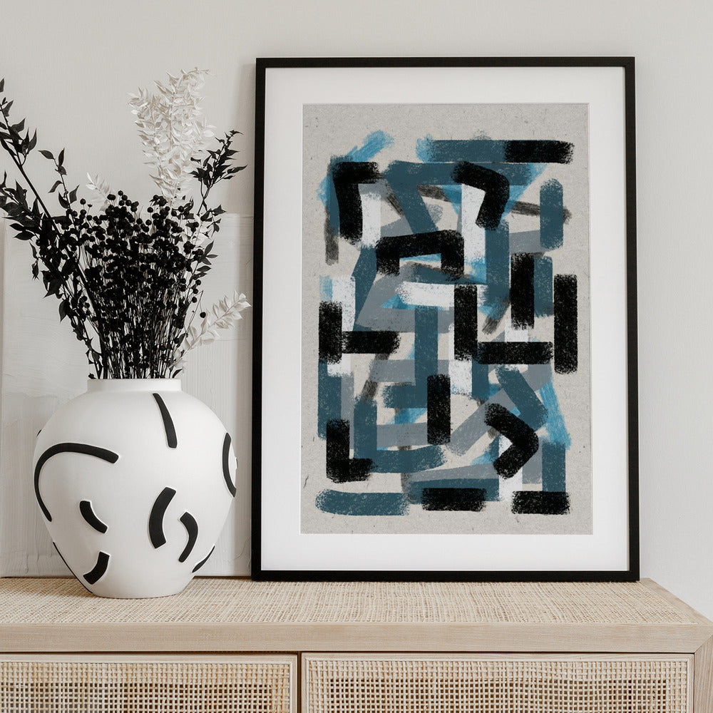 Abstract Composition No.8 - Art Print by THE MIUUS STUDIO