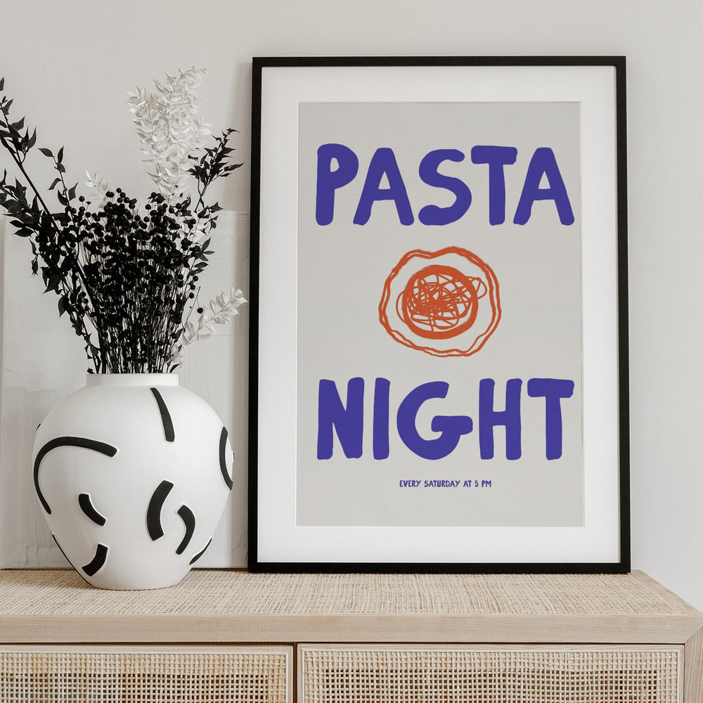 Pasta Lovers Unite! - Art Print by Treechild