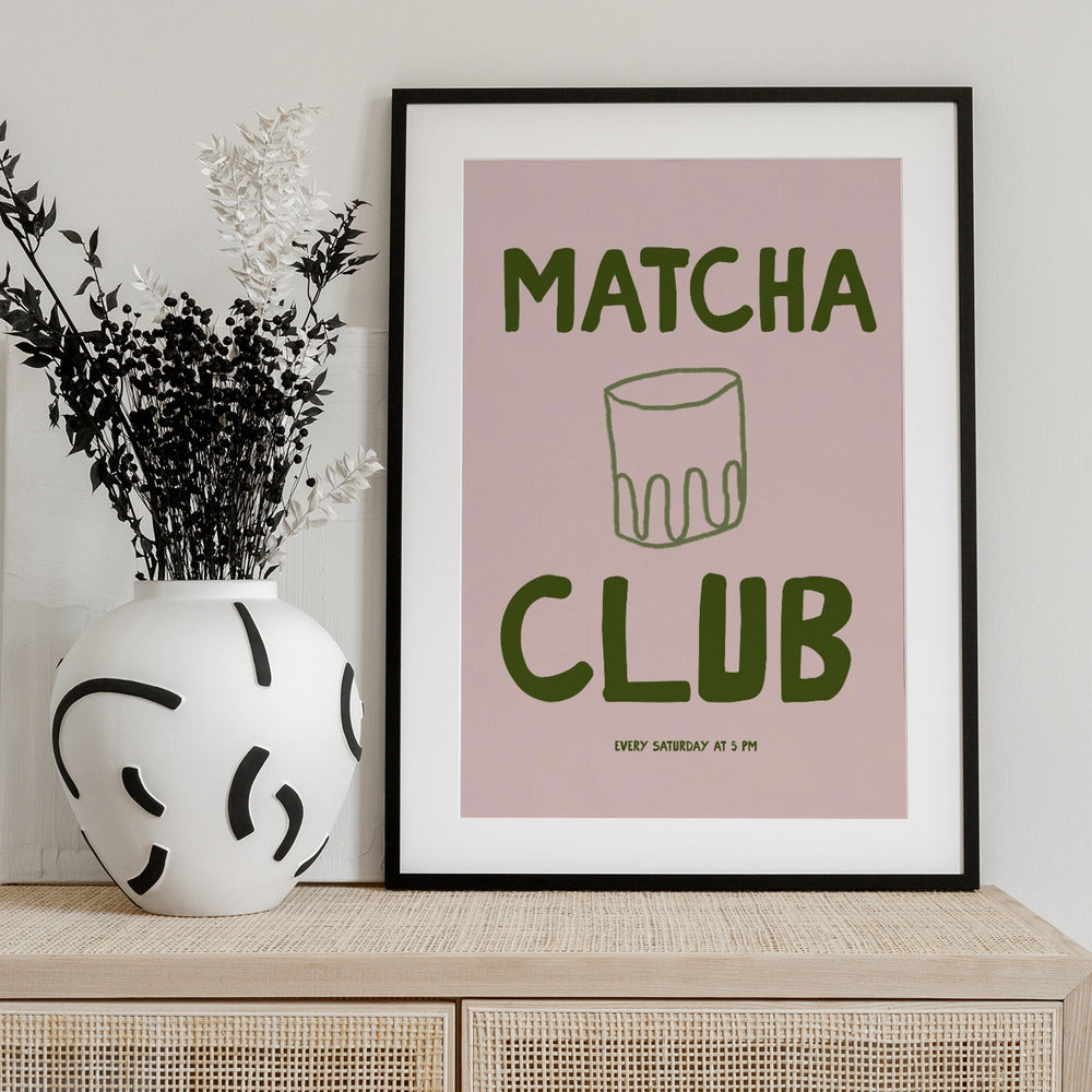 Matcha Gathering - Art Print by Treechild