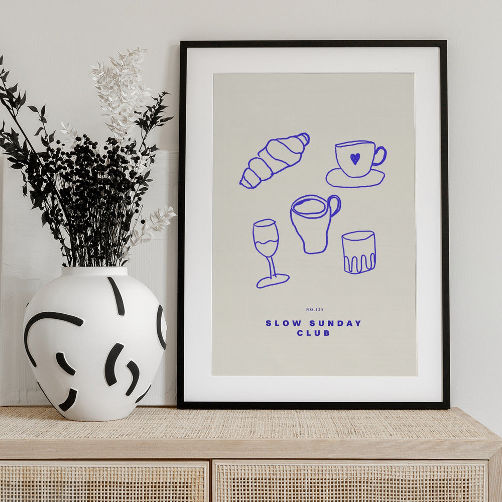 Cozy Brunch Vibes - Art Print by Treechild