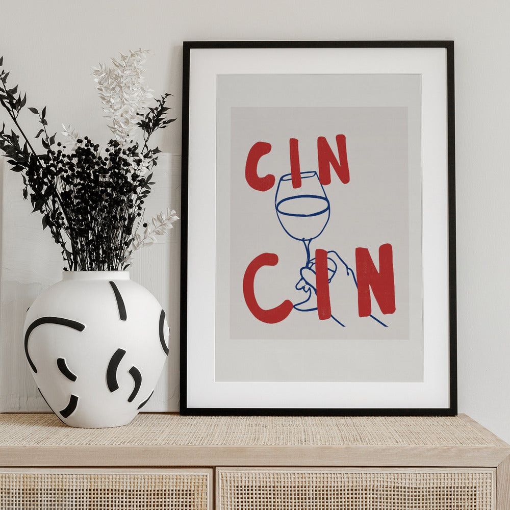 Cheers in Colors - Art Print by Treechild