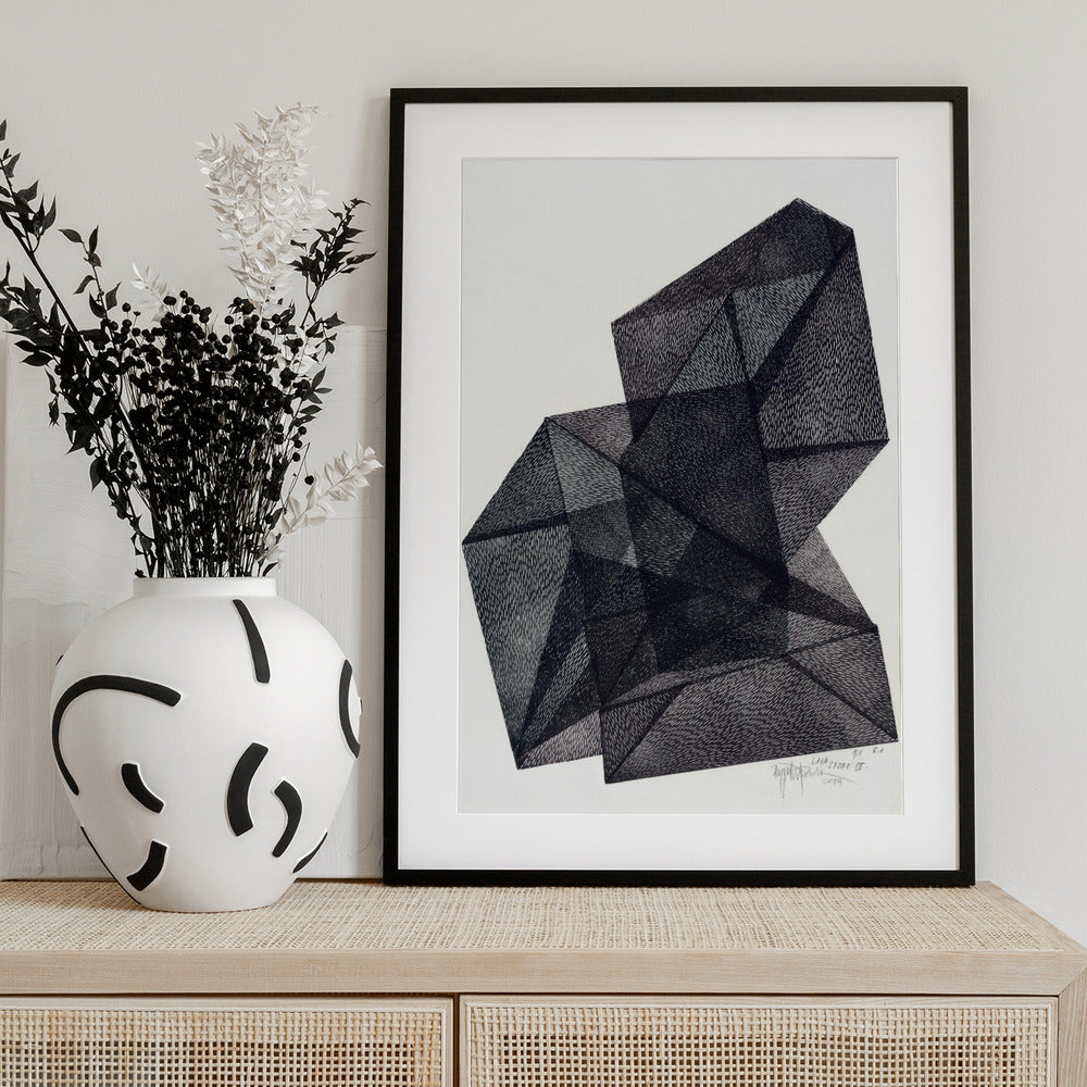 Lava Stone IV. - Art Print by Paulina Vårregn